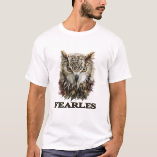 Slimme Blik Uil T-Shirt 🦉