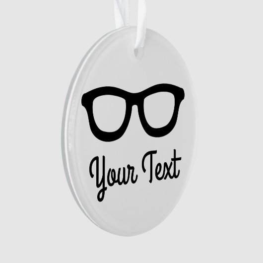 Slimme bril ornament (voorkant)