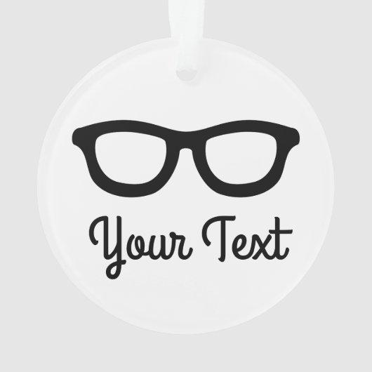 Slimme bril ornament (achterkant)