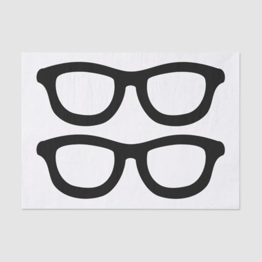 Slimme bril tissuepapier (Voorkant)