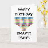 slimme broek kaart (Gele Bloem)