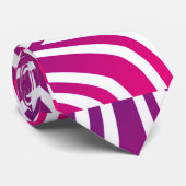 Slimme Casual roze oktober kleuren Stropdas (Opgerold)