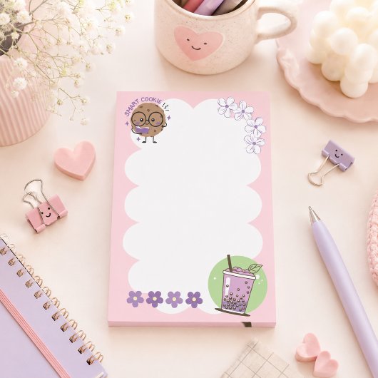 Slimme Cookie & Boba Tea kawaii Post-it® Notes