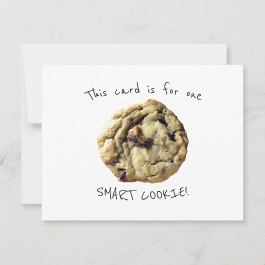 Slimme Cookie-leraar aan studentenverhalen Kaart (Voorkant)