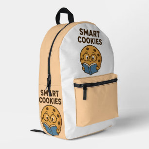 Slimme cookies – leren, groeien, stralen 🍪📚 bedrukte rugzak