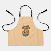 Slimme cookies – leren, groeien, stralen 🍪📚 schort (Voorkant)