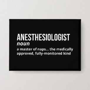 Slimme definitie van anesthesioloog button