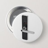 Slimme deurvergrendeling met geïntegreerd toetsenb ronde button 7,6 cm (Voorkant /achterkant)