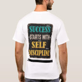 Slimme doelen, slim succes t-shirt (Achterkant)