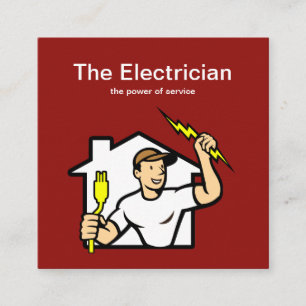 Slimme elektricien visitekaartjes