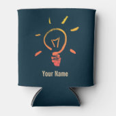 Slimme elektricien voor lichtlamp blikjeskoeler (Voorkant)