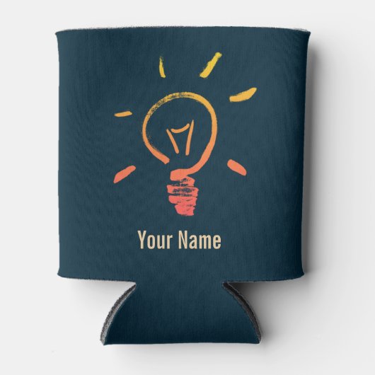 Slimme elektricien voor lichtlamp blikjeskoeler (Voorkant)