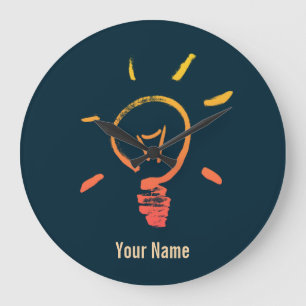 Slimme elektricien voor lichtlamp grote klok