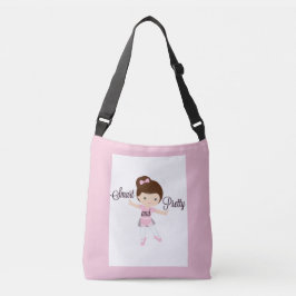 Slimme en  Ballet Meisje Roze Cross Body Bag Crossbody Tas