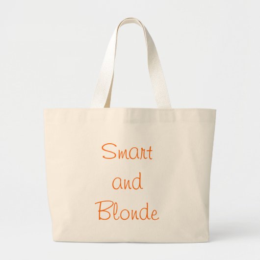 Slimme en klonen grote tote bag (Voorkant)