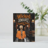 Slimme en Slecht Halloween Briefkaart (Staand voorkant)