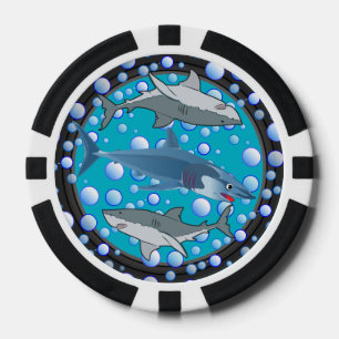 Slimme Fish Poker Chips