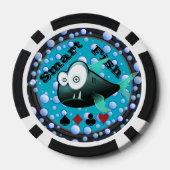 Slimme Fish Poker Chips (Achterkant)