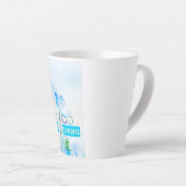 Slimme foto latte mok (Rechterhoek)