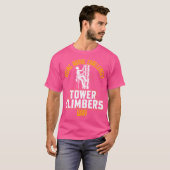 Slimme goed uitziende torenklimmer - Cell Tower Cl T-shirt (Voorkant volledig)