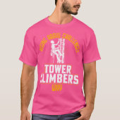 Slimme goed uitziende torenklimmer - Cell Tower Cl T-shirt (Voorkant)