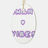 Slimme goede vibes keramisch ornament (Links)