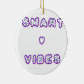 Slimme goede vibes keramisch ornament (Rechts)