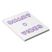 Slimme goede vibes notitieblok (Schuin)