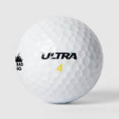 Slimme golfcitaten golfballen (Logo)
