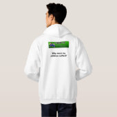 SLIMME GROIN PUNT! HOODIE (Achterkant volledig)