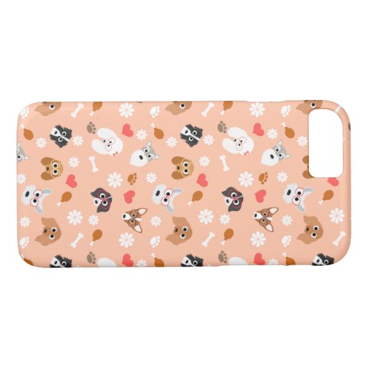 Slimme honden Case-Mate iPhone case (Achterkant (Horizontaal))