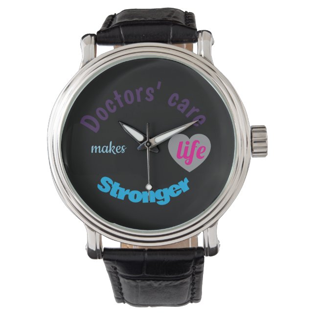 Slimme horloge cadeau voor artsen (Voorkant)