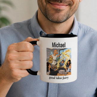 Slimme Idee Fee Collega Grappige Gepersonaliseerde Mok