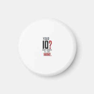 Slimme IQ Sarcastische Typografie Magneet