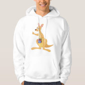 Slimme Kangoeroe Hoodie (Voorkant)