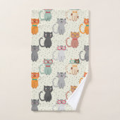 Slimme katten! bad handdoek (Handdoek)