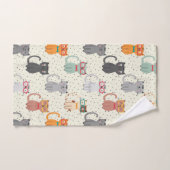Slimme katten! bad handdoek (Handdoek)