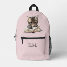 Slimme Kitten met Bril Persoonlijk