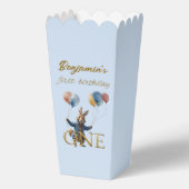 Slimme konijn met ballonnen bedankdoosjes (Voorkant)