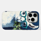 Slimme Lama Chic Case-Mate iPhone Case (Achterkant (horizontaal))