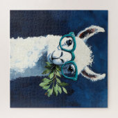 Slimme Lama Chic Legpuzzel (Horizontaal)