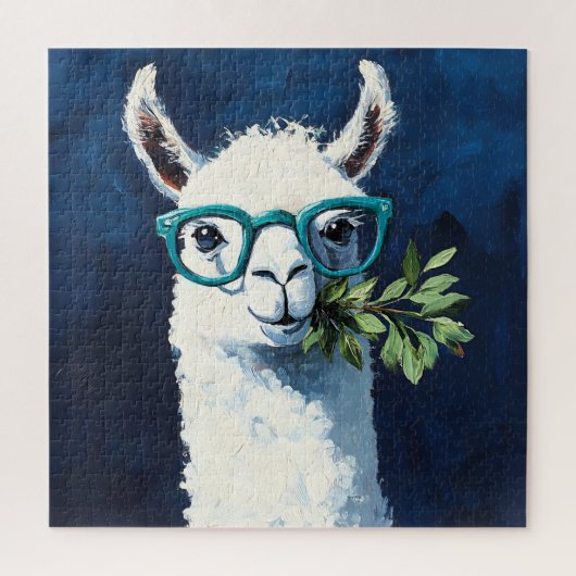 Slimme Lama Chic Legpuzzel (Verticaal)