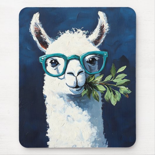Slimme Lama Chic Muismat (Voorkant)