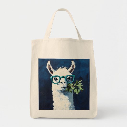 Slimme Lama Chic Tote Bag (Voorkant)