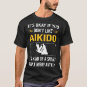 Slimme mensen Aikido T-shirt (Voorkant)
