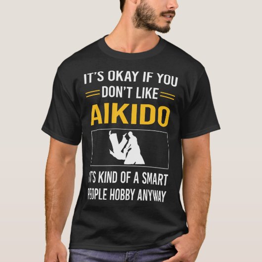 Slimme mensen Aikido T-shirt (Voorkant)