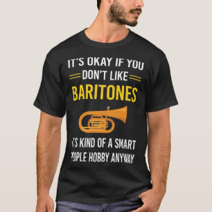 Slimme mensen Bariton T-shirt
