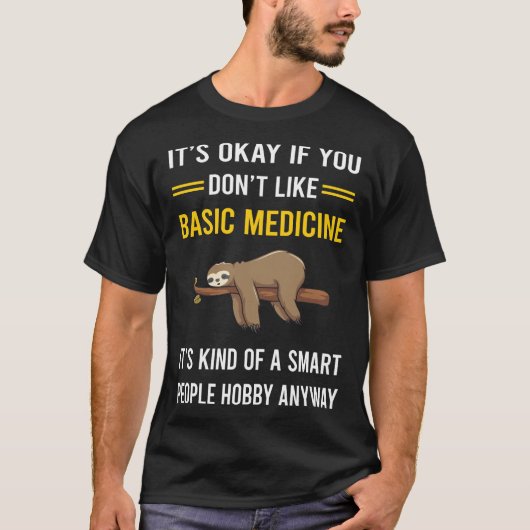 Slimme mensen Basisgeneeskunde T-shirt (Voorkant)