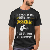 Slimme mensen Fossicking Fossick T-shirt (Voorkant)