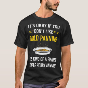 Slimme Mensen Gouden Panner T-shirt